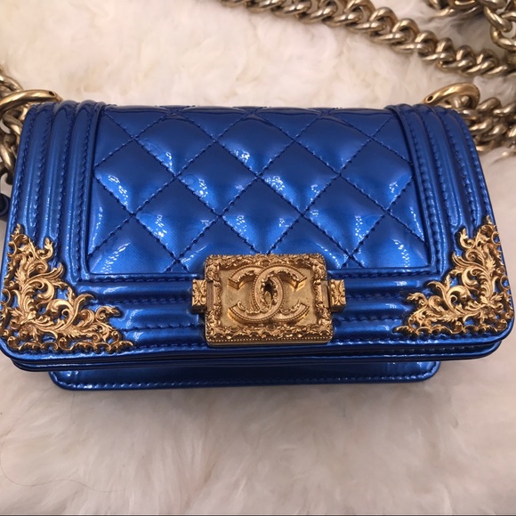 Boy Limited Edition versailles Royal Blue Patent - Picture 3 of 8